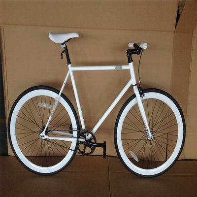 Lasco Crank Set 700c Carbon Frame Single Speed Fixed Gear Bicycle with Kenda Tire 700*28C