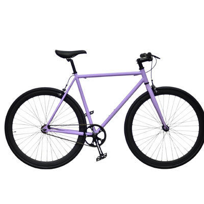 1.6m Length OEM Colorful 700C Adult Road Racing Light Weight Single Speed Fixie Fixed Gear Bike