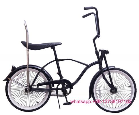 Steel Fork 20 Inch Adult Black Color Children Sport Goods Kids Beach Cruiser Lowrider Bike